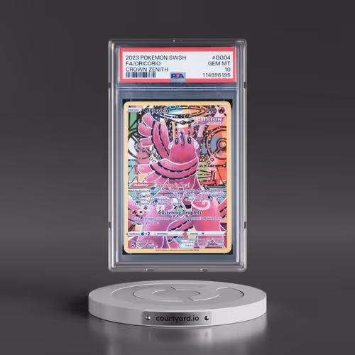 2023 Pokémon Sword and Shield Crown Zenith #GG04 Oricorio - Full Art (PSA 10 GEM MINT)
