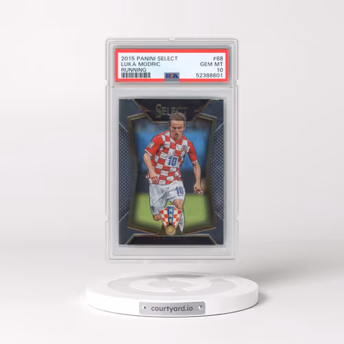 2015 Panini Select #68 Luka Modric - Running (PSA 10 GEM MINT)