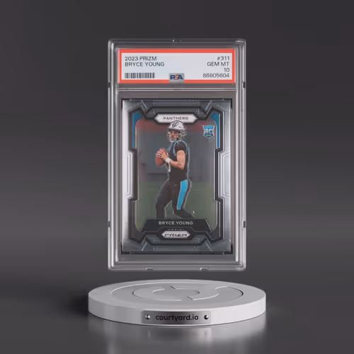 2023 Panini Prizm #311 Bryce Young (PSA 10 GEM MINT)
