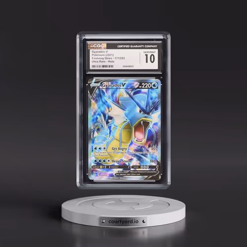 2021 Evolving Skies #171/203 Gyarados V - Holo (CGC 10 GEM MINT)