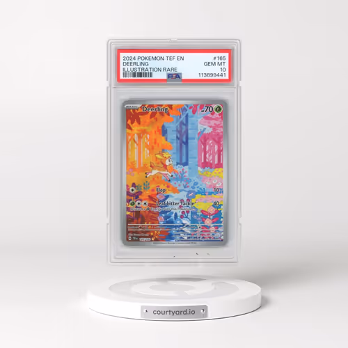 2024 Pokémon Tef EN-Temporal Forces #165 Deerling - Illustration Rare (PSA 10 GEM MINT)