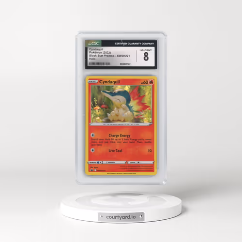2017 Black Star Promos - Sword & Shield #SWSH221 Cyndaquil - Holo (CGC 8 NM-MT)