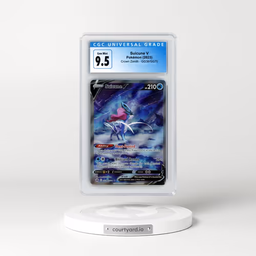2022 Crown Zenith #GG38/GG70 Suicune V - Holo (CGC 10 GEM MINT)