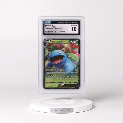 2020 Champion's Path #001/073 Venusaur V - Holo (CGC 10 GEM MINT)