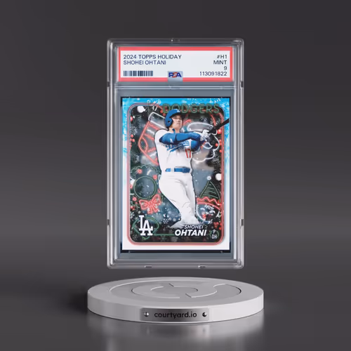 2024 Topps Holiday #H1 Shohei Ohtani (PSA 9 MINT)