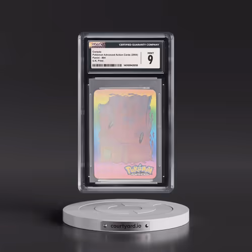 2004 Pokémon Advanced Action Cards (2004 Panini) - English #94 Corsola - U.K. Print (Cards Inc. On B