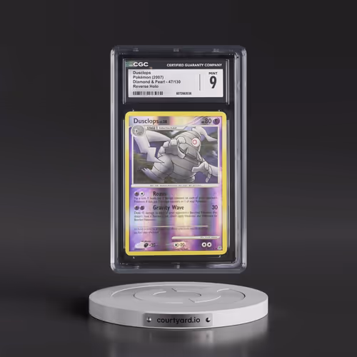 2007 Diamond & Pearl #47/130 Dusclops - Reverse Holo (CGC 9 MINT)