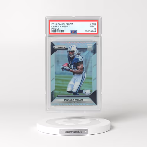 2016 Panini Prizm #298 Derrick Henry - Prizm (PSA 9 MINT)