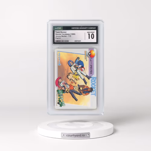 1998 Anime Series #115 Team Rocket - Part 4 (CGC 10 GEM MINT)