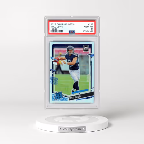 2023 Panini Donruss Optic #298 Will Levis - Holo (PSA 10 GEM MINT)