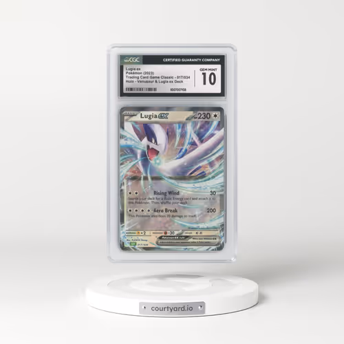 2023 Trading Card Game Classic - CLV, CLC, CLB #017/034 Lugia ex - Holo Venusaur & Lugia ex Deck - CLV (CGC 10 GEM MINT)