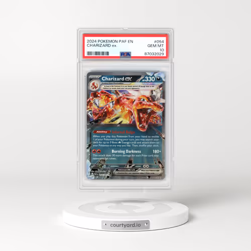 2024 Pokémon Paf EN-Paldean Fates #054 Charizard EX - Holo (PSA 10 GEM MINT)