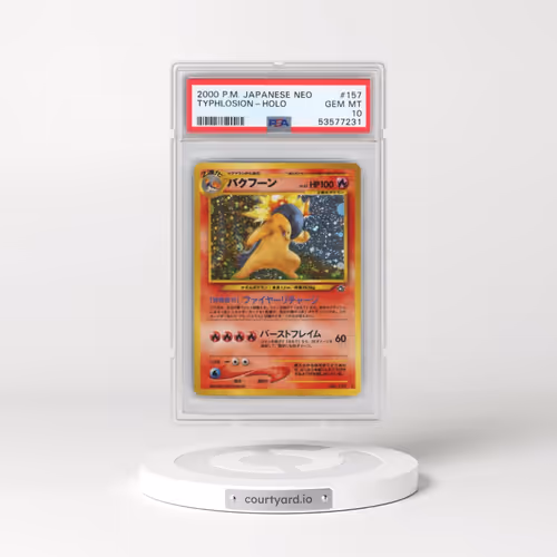 2000 Pokémon Neo #157 Typhlosion - Holo (PSA 10 GEM MINT)