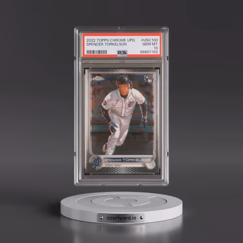 2022 Topps Chrome Update #USC100 Spencer Torkelson (PSA 10 GEM MINT)