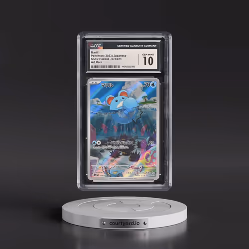 2023 Pokémon Sv2p-Snow Hazard #073 Marill - Art Rare (CGC 10 GEM MINT)