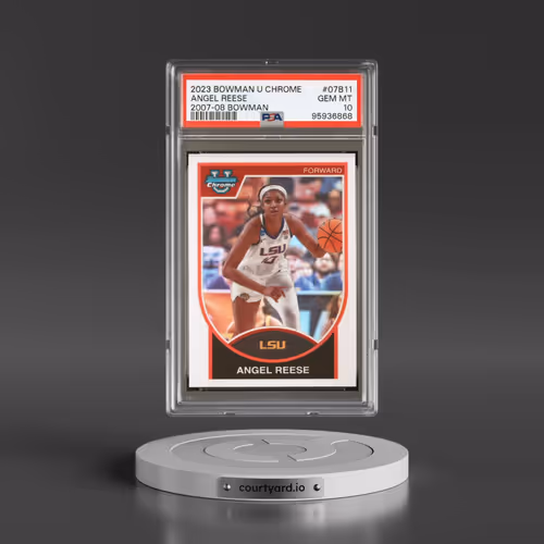 2023 Bowman University Chrome 2007-08 Bowman #07B11 Angel Reese (PSA 10 GEM MINT)