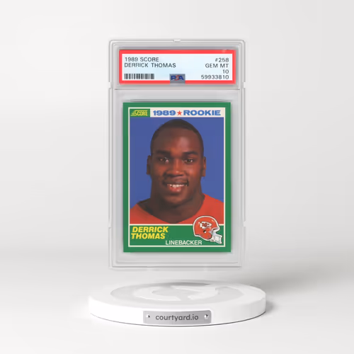 1989 Score #258 Derrick Thomas (PSA 10 GEM MINT)