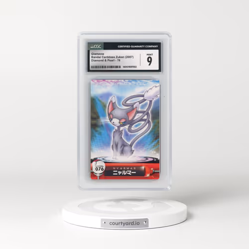 2007 Diamond & Pearl #76 Glameow (CGC 9 MINT)