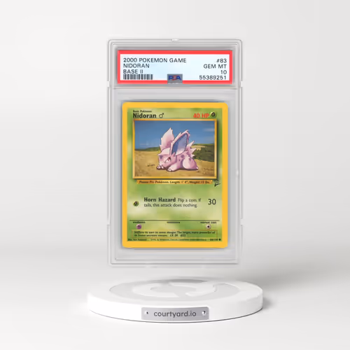 2000 Pokémon Game Base II #83 Nidoran (PSA 10 GEM MINT)