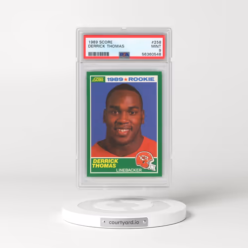 1989 Score #258 Derrick Thomas (PSA 9 MINT)