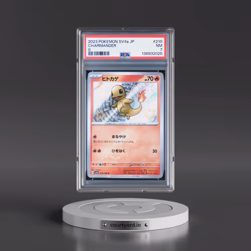 2023 Pokémon Sv4a-Shiny Treasure EX #210 Charmander - S (PSA 7 NM)