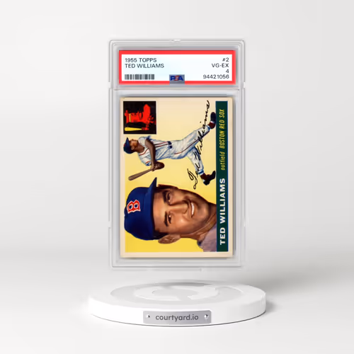 1955 Topps #2 Ted Williams (PSA 4 VG-EX)