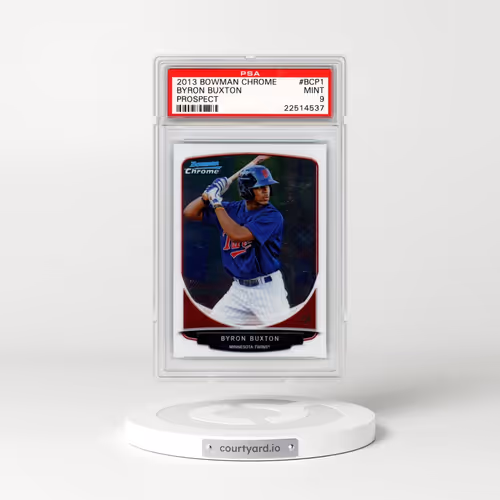 2013 Bowman Chrome Prospect #BCP1 Byron Buxton (PSA 9 MINT)