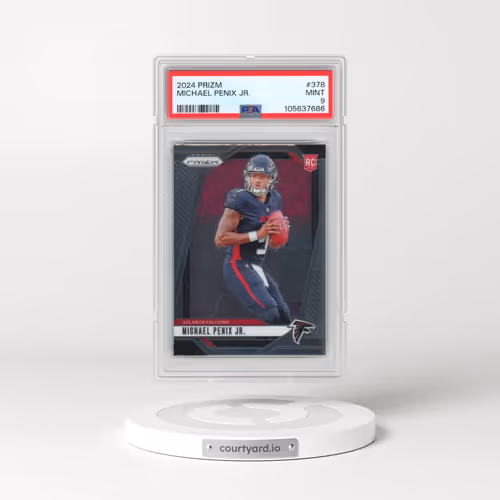 2024 Panini Prizm #378 Michael Penix Jr. (PSA 9 MINT)