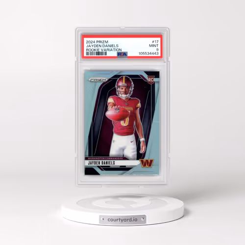 2024 Panini Prizm Rookie Variation #17 Jayden Daniels (PSA 9 MINT)