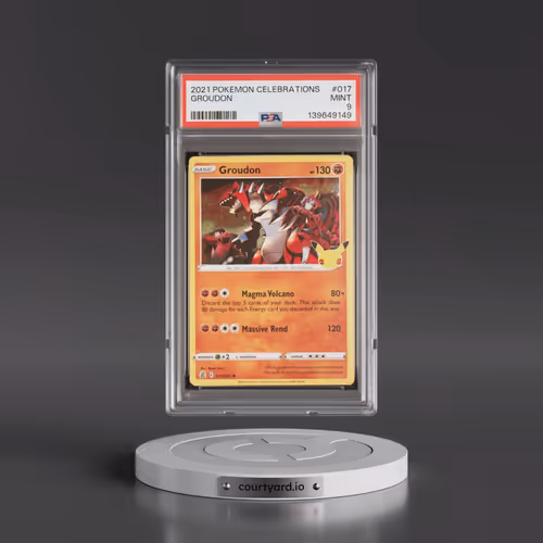 2021 Pokémon Celebrations #017 Groudon (PSA 9 MINT)