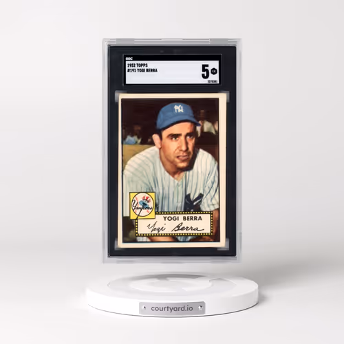 1952 Topps #191 Yogi Berra (SGC 5 EX)