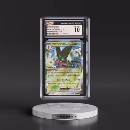 2023 Black Star Promos - Scarlet & Violet SVP EN #033 Meowscarada ex - Paldea Partners Tins (Holo) (