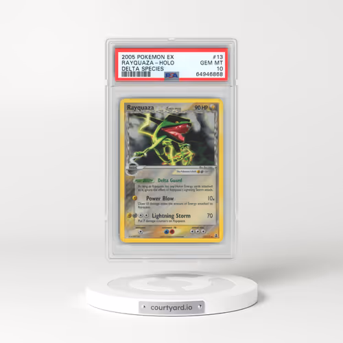 2005 Pokémon EX Delta Species #13 Rayquaza - Holo (PSA 10 GEM MINT)