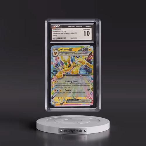 2025 Prismatic Evolutions - PRE EN #030/131 Jolteon ex - Holo (CGC 10 GEM MINT)