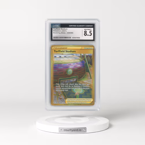 2021 Evolving Skies #234 Turffield Stadium (CGC 8.5 NM-MT+)