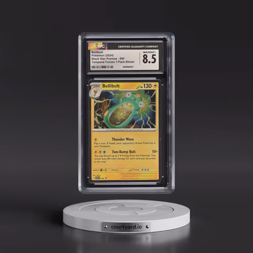 2023 Black Star Promos - Scarlet & Violet SVP EN #094 Bellibolt - Temporal Forces 1-Pack Blister (Co