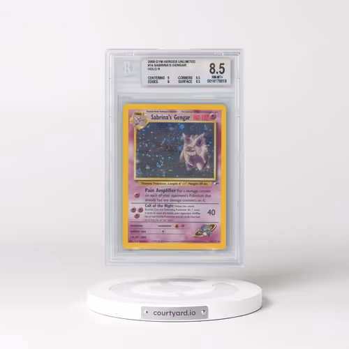 2000 Gym Heroes #14 Sabrina's Gengar - Holo (BGS 8.5 NM-MT+)