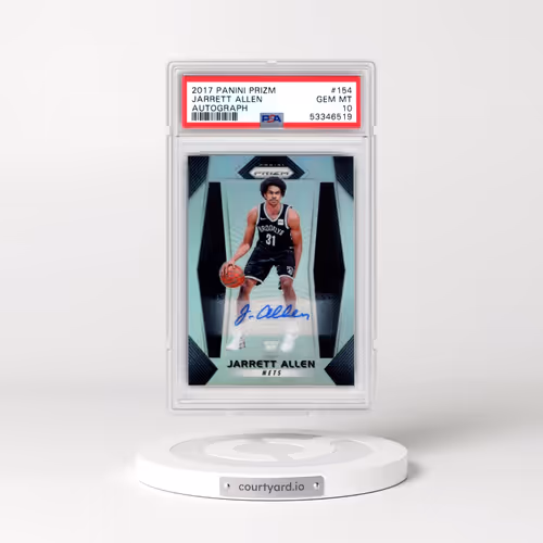 2017 Panini Prizm #154 Jarrett Allen - Autograph (PSA 10 GEM MINT)