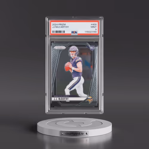 2024 Panini Prizm #400 JJ McCarthy (PSA 9 MINT)
