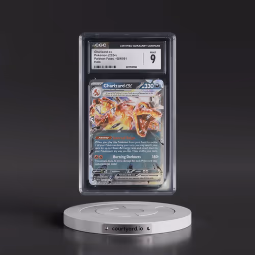 2024 Paldean Fates - PAF EN #054/091 Charizard ex - Holo (CGC 9 MINT)