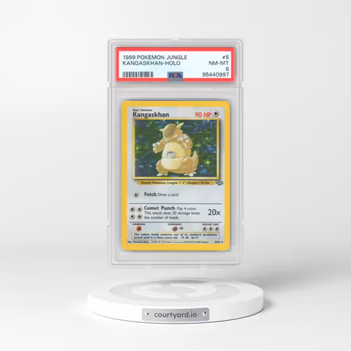 1999 Pokémon Jungle #5 Kangaskhan - Holo (PSA 8 NM-MT)