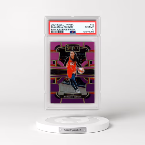 2024 Panini Select WNBA #48 DeWanna Bonner - Pink & Purple Prizm (PSA 10 GEM MINT)