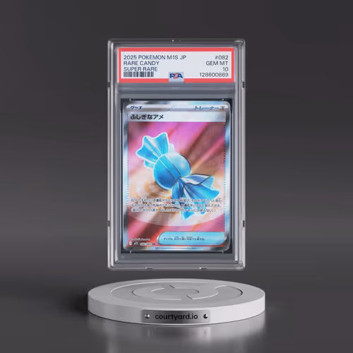 2025 Pokémon M1s-Mega Symphonia #082 Rare Candy - Super Rare (PSA 10 GEM MINT)