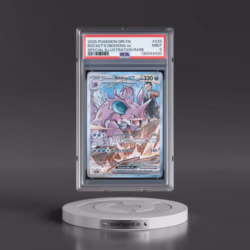 2025 Pokémon Dri EN-Destined Rivals #233 Team Rocket's Nidoking EX - Holo Special Illustration Rare