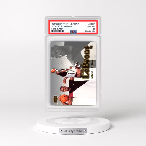 2006 Upper Deck the LeBrons #LBJ3 Athlete LeBron - Hot Pack (PSA 10 GEM MINT)