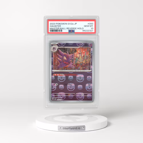 2023 Pokémon Sv2a-Pokemon 151 #093 Haunter - Reverse Holo Master Ball (PSA 10 GEM MINT)