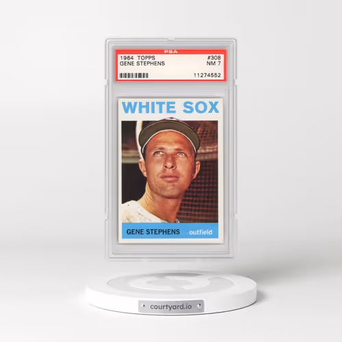 1964 Topps #308 Gene Stephens (PSA 7 NM)