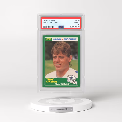 1989 Score #270 Troy Aikman (PSA 9 MINT)