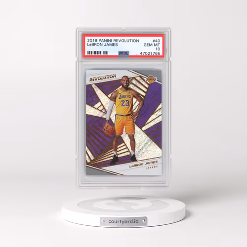 2018 Panini Revolution #40 LeBron James (PSA 10 GEM MINT)
