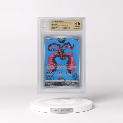 2022 VSTAR Universe #190 Galarian Moltres - Art Rare Holo (BGS 9.5 GEM MINT)